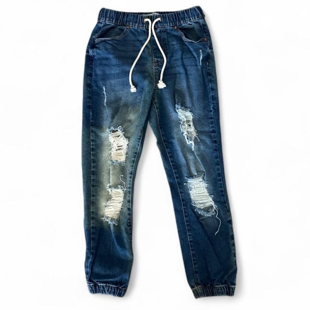 Celebrity-pink Women's Blue and Navy Jeans
